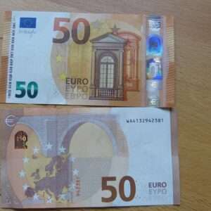 50 euro note fake