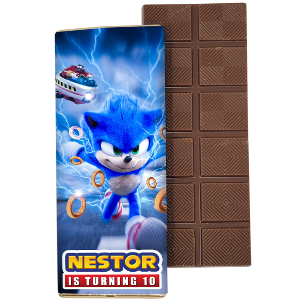 Sonic Belgian Chocolate Bar